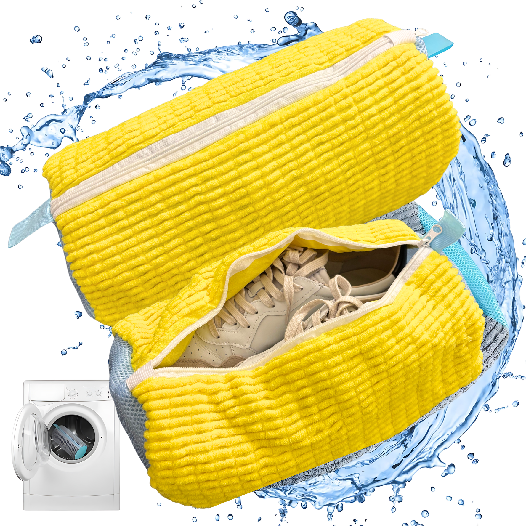 Yuco |  2 Sacchetti per Lavare Scarpe in Lavatrice