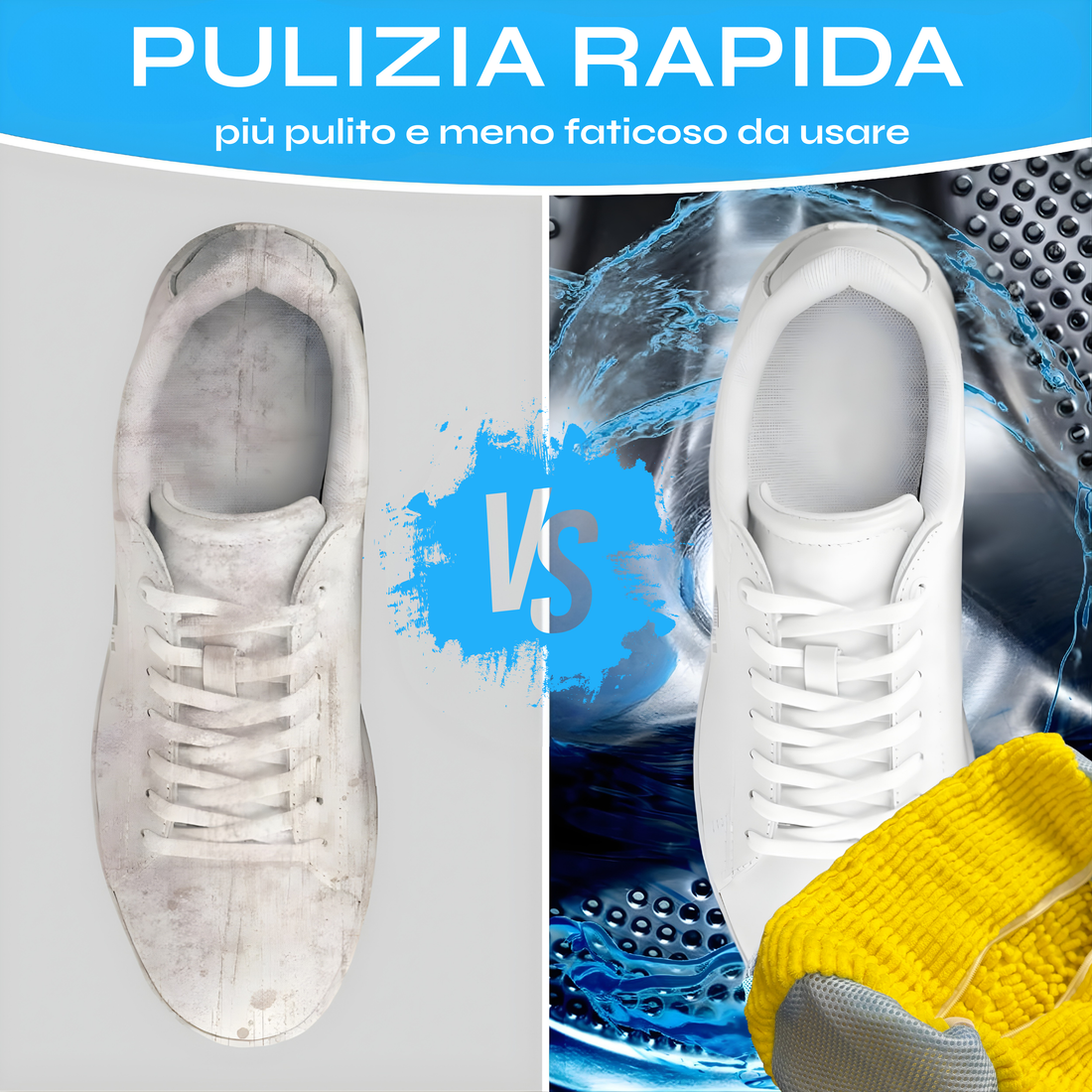 Yuco |  2 Sacchetti per Lavare Scarpe in Lavatrice